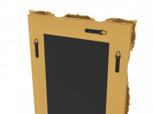 E Baroque Mirror Picture Frame 12 Model 3D