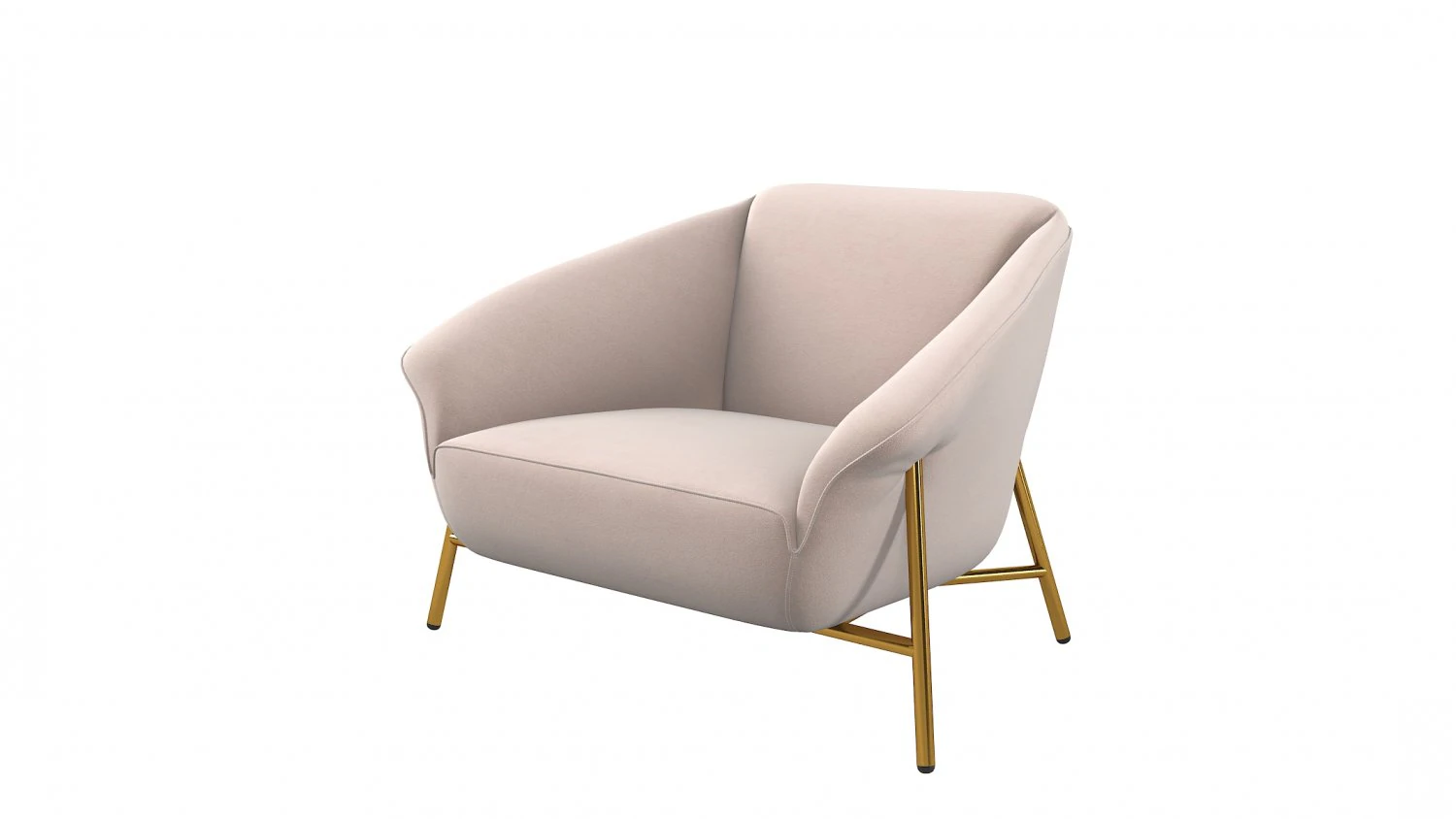 Ulivi Salotti Dora luxury Armchair v2 3D Model .c4d .max .obj .3ds .fbx .stl .blend