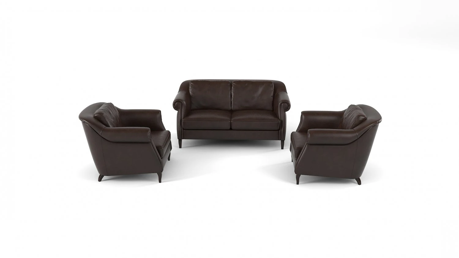 Wilson Sofa amp Chair Set 3D Model .c4d .max .obj .3ds .fbx .stl .blend 