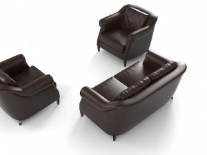 Wilson Sofa amp Chair Set Modèle 3D