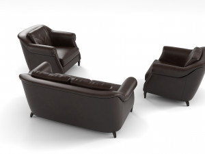 Wilson Sofa amp Chair Set Modèle 3D
