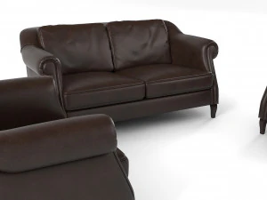 Wilson Sofa amp Chair Set 3D Model