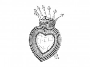Best Baroque Photo Frame Collection 3D 모델