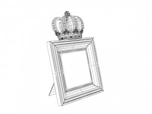 Best Baroque Photo Frame Collection 3D 모델
