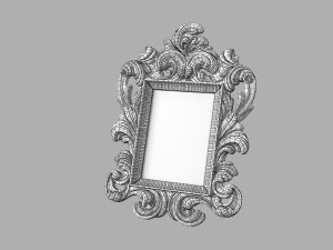 Best Baroque Photo Frame Collection 3D 모델