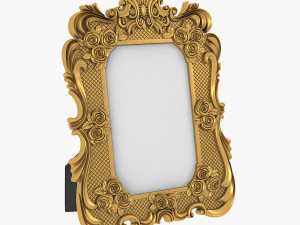 Best Baroque Photo Frame Collection 3D 모델