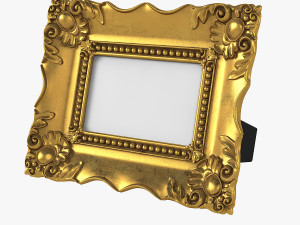 Best Baroque Photo Frame Collection 3D 모델