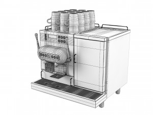 Nespresso Aguila 420 Coffeemaker 3D Model