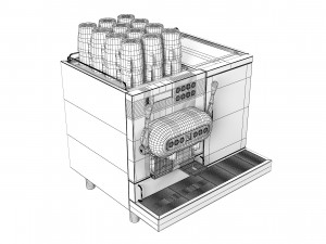 Nespresso Aguila 420 Coffeemaker 3D Model