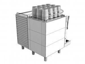 Nespresso Aguila 420 Coffeemaker 3D Model