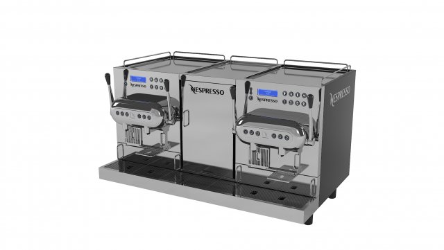 Aguila 420 Coffeemaker 3D Model .c4d .max .obj .3ds .fbx .stl .blend 