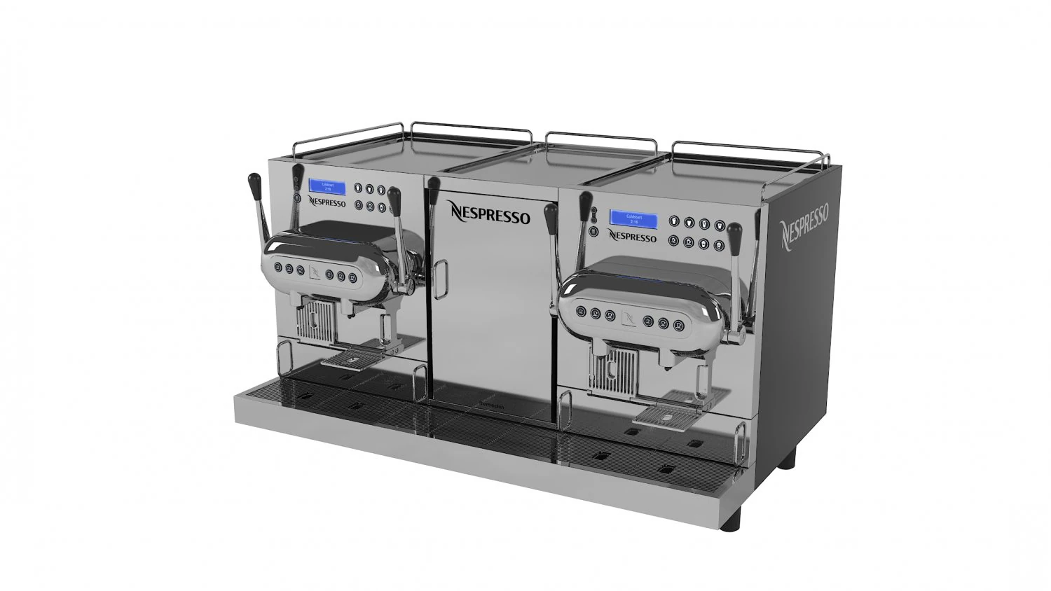 Aguila 420 Coffeemaker 3D Model .c4d .max .obj .3ds .fbx .stl .blend 