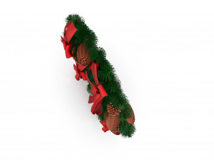 Christmas Wreath Model 3D