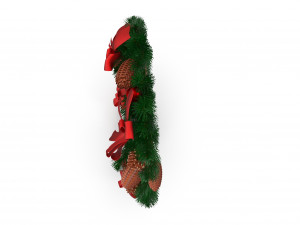 Christmas Wreath Model 3D