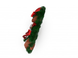 Christmas Wreath Model 3D