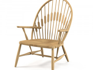 Hans Wegner Peacock Chair 3D 模型