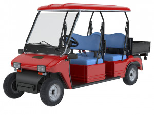 Melex Electric Vehicle 3D 模型