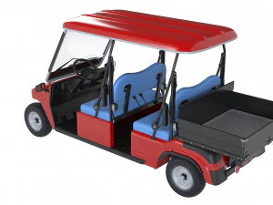 Melex Electric Vehicle 3D Model