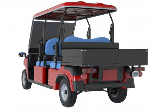 Melex Electric Vehicle 3D Model
