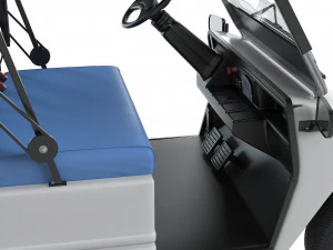 Melex Passenger Electirc Vehicle 3D Model