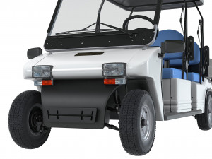 Melex Passenger Electirc Vehicle Modello 3D