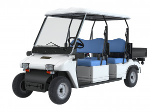 Melex Passenger Electirc Vehicle 3D 模型