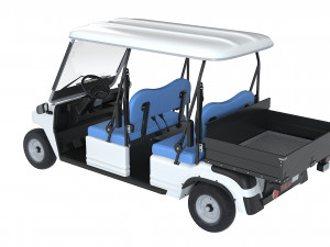 Melex Passenger Electirc Vehicle Modello 3D