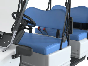 Melex Passenger Electirc Vehicle 3D Model