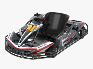 Rimo Evo6 Kart 3D 模型