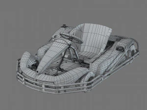 Rimo Evo6 Kart 3D Model