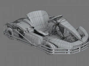 Rimo Evo6 Kart 3D Model