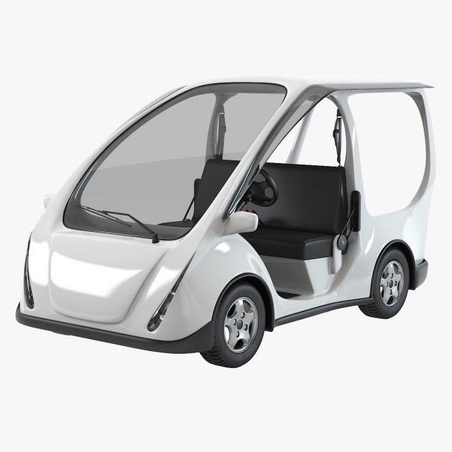 Golf Concept Car Modelo 3D .c4d .max .obj .3ds .fbx .stl .blend 