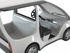 Automobile di concetto di golf Modello 3D