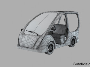 Golf Concept Car Modelo 3D