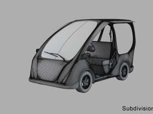 Golf Concept Car Modelo 3D