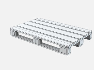 Wooden Pallet 3D 模型