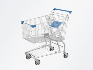 Shopping Cart 3D Model