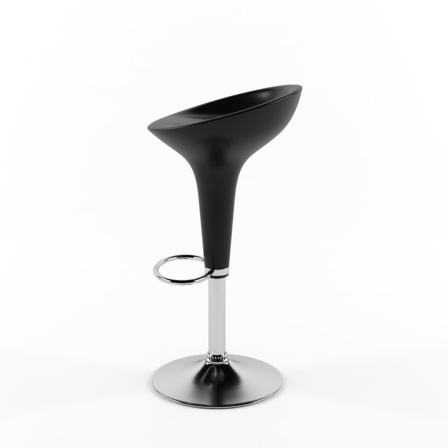 Tetchair nail round bar chair 3D 模型 .c4d .max .obj .3ds .fbx .stl .blend