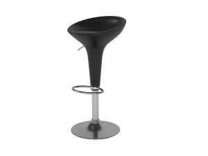 Tetchair nail round bar chair 3D 模型