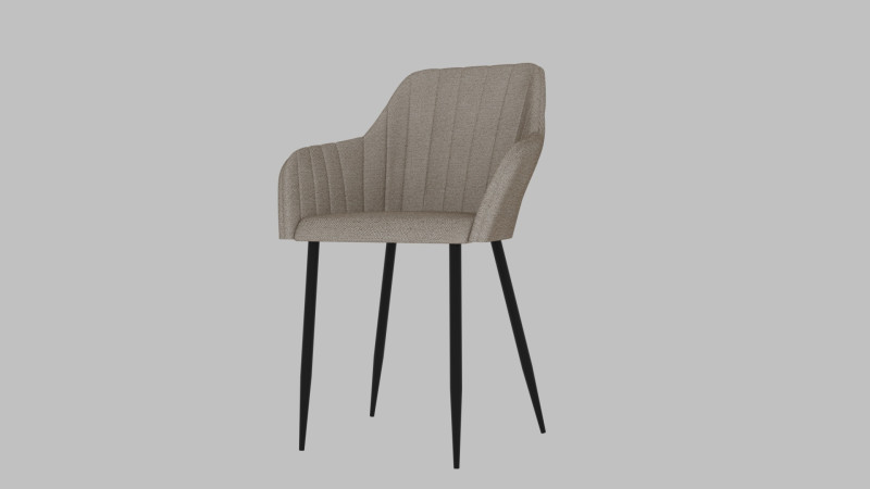 Woodville slam side chair 3D Model .c4d .max .obj .3ds .fbx .stl .blend