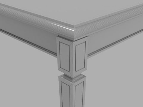 Mebelik Vasko V818215 Coffee table classic 3D 模型