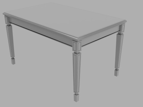 Mebelik Vasko V818215 Coffee table classic 3D 模型