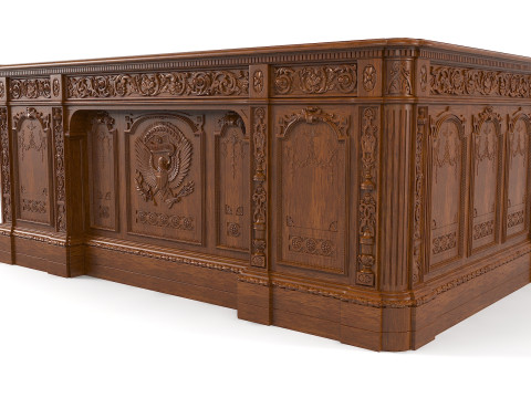 Resolute Table president 3D Model