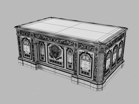 Resolute Table president 3D Model