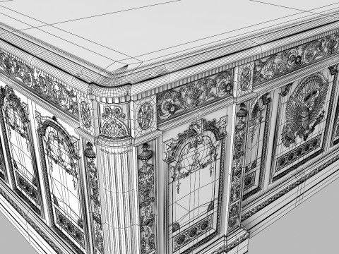 Resolute Table president 3D Model