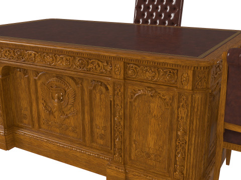 Resolute Table president 3D Model