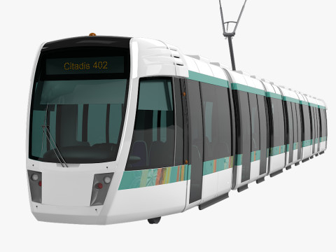Alstom Citadis Tramvayı 3D Model