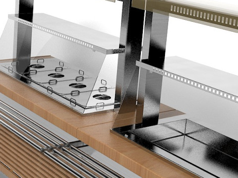 ATESY regata self service line 3D Model