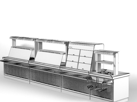 ATESY regata self service line 3D Model