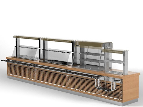 ATESY regata self service line 3D Model